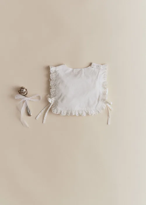 Bavoir Leia - Crème — image 2