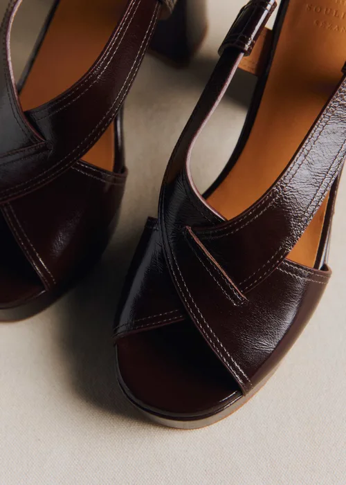 Sandales High ELSA - Chocolat Vintage — image 3