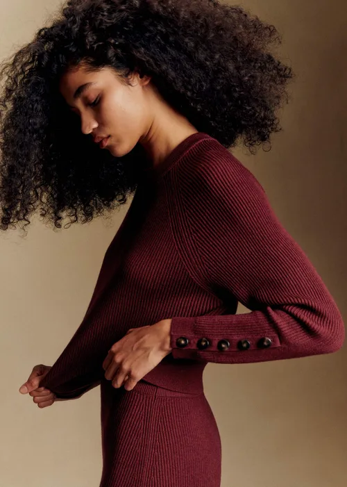 Pull Sami - Bordeaux — image 4