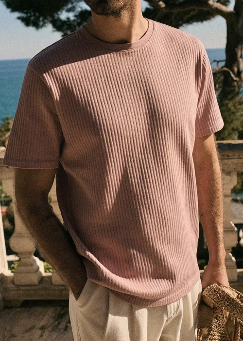 T-Shirt Celan - Vieux Rose — image 5