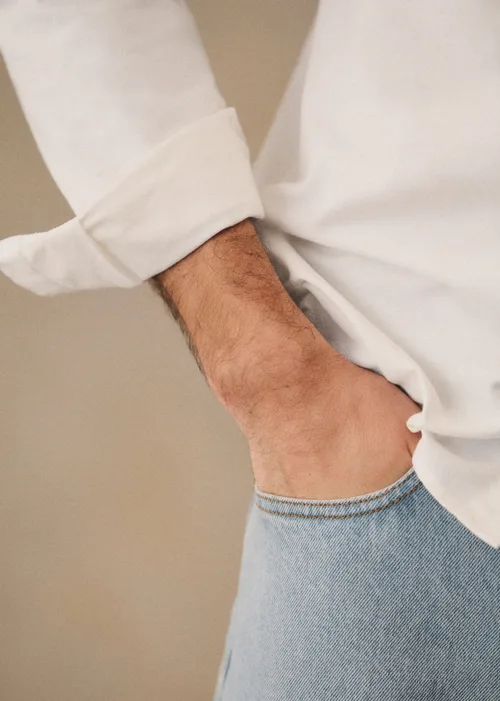 Chemise Charlie Oxford - Blanc — image 5