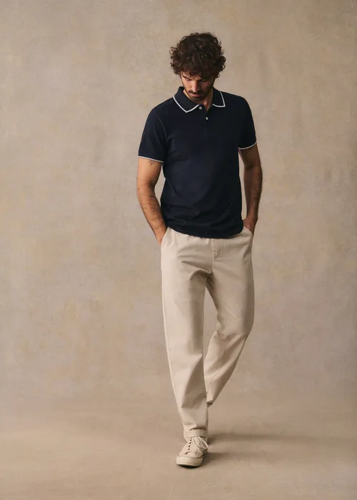 Pantalon Danny Coton Lin - Naturel — image 8