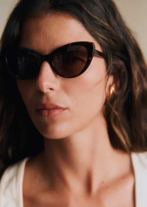 Lunettes de soleil Bianca - Ecaille Foncée — image 4