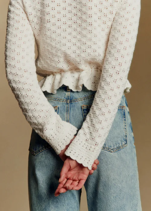 Gilet Martie - Ecru — image 3