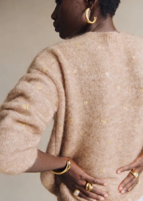 Pull Cinta - Taupe Coeur Doré — image 3