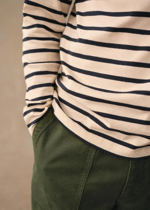 T-Shirt Geron - Marine Écru — image 4