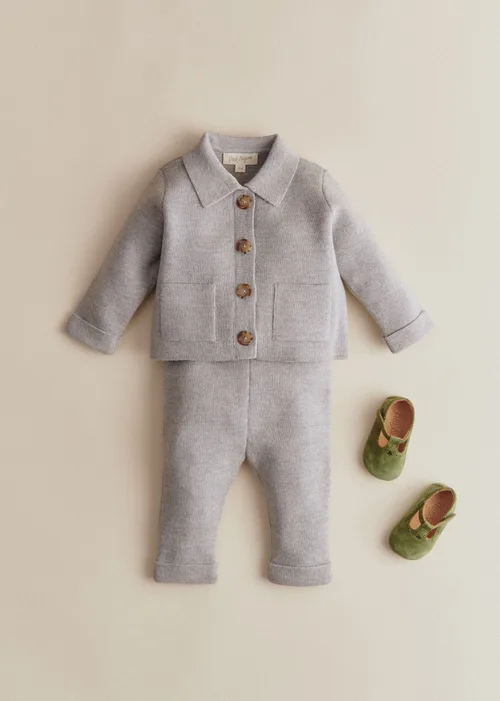 Pantalon Maille Boris - Gris Chiné