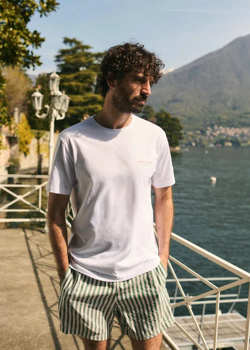 T-Shirt Hotel Lago - Blanc