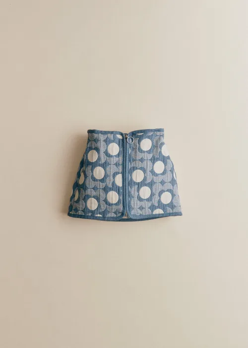 Jupe Foxy - Patchwork Fleur Pop