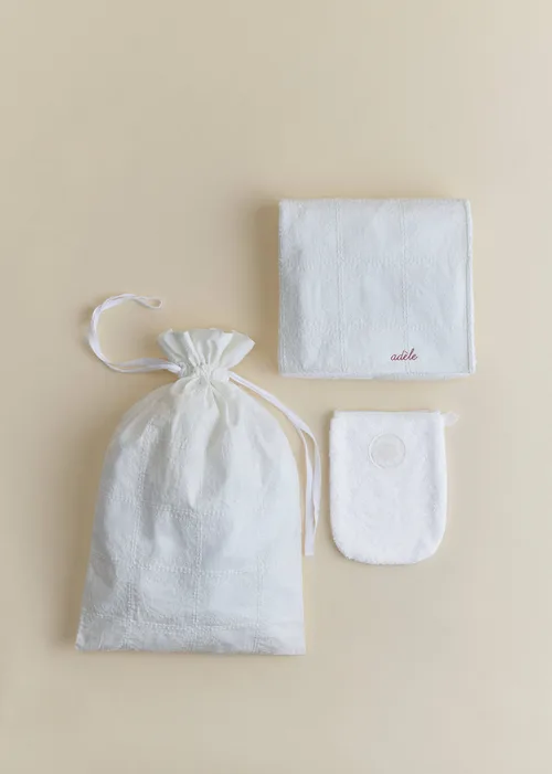 Cape de bain - Broderie Patchwork — image 2