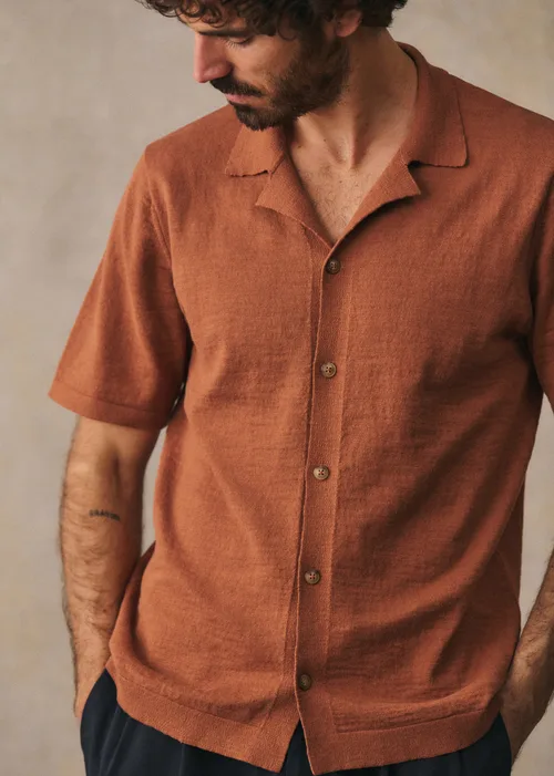 Chemise Maille Jonas - Camel — image 4