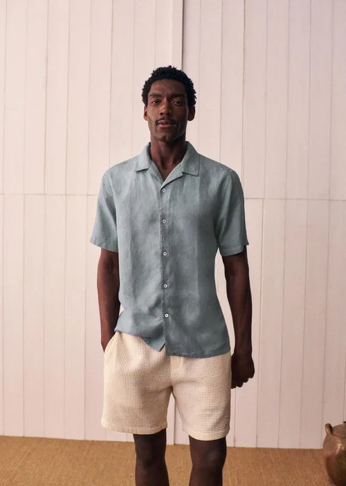 Chemise Holt Lin - Bleu Acier