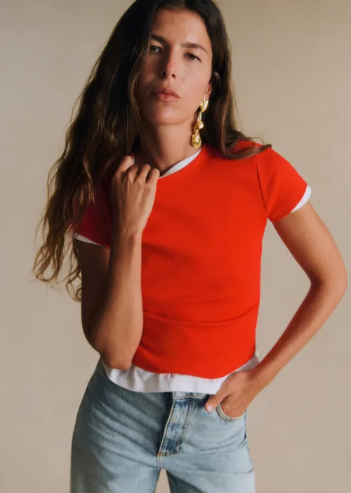 T-Shirt Camil - Rouge — image 3