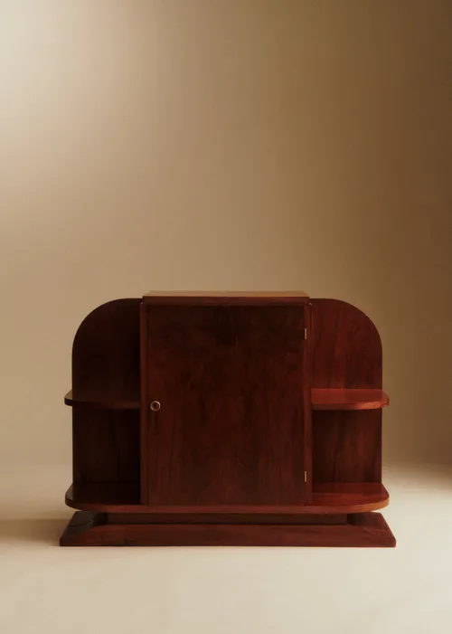 Petit meuble art déco années 20 - Acajou