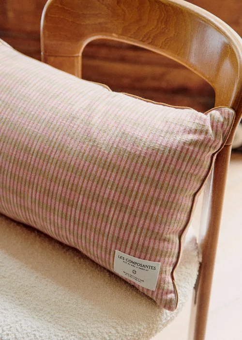 Coussin Tissé Pianissimo - Petit modèle - Blush — image 4