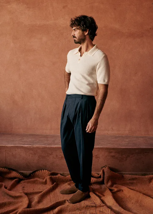 Polo Maille Simeone - Blanc — image 3