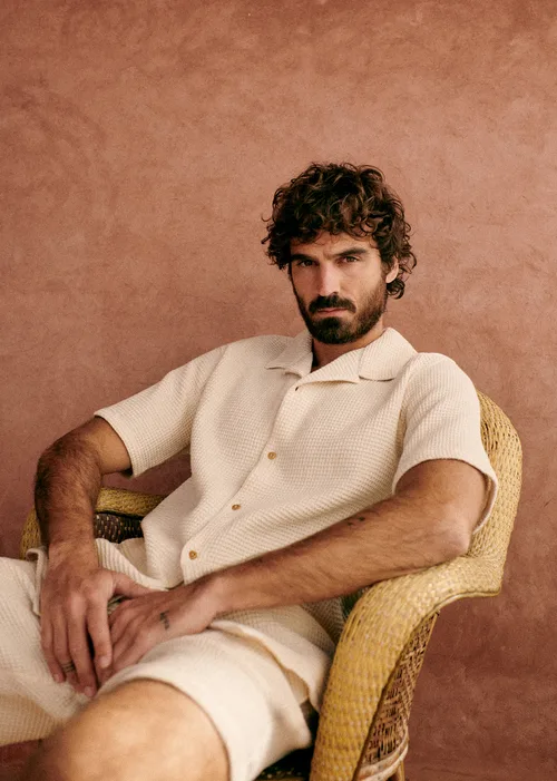 Chemise Holt Gaufrée - Écru — image 3