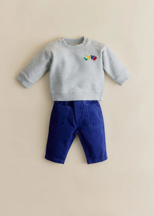 Pantalon Gaby - Bleu Indigo — image 6