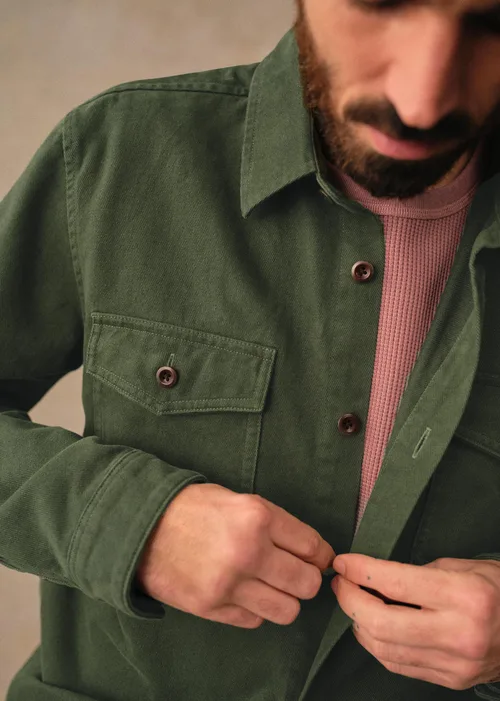 Surchemise Reese - Vert Olive — image 3