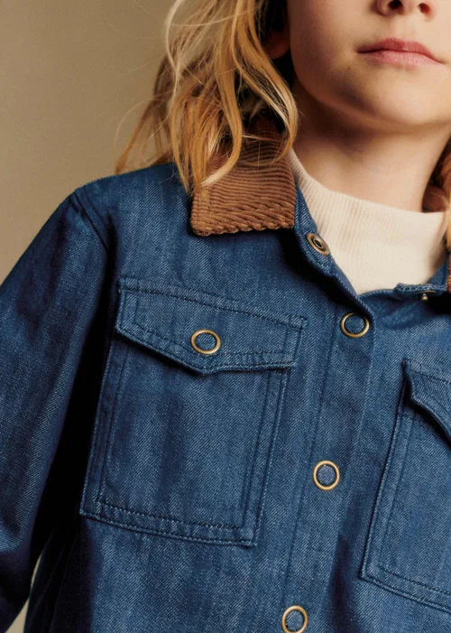 Chemise Harry - Denim bleu foncé — image 4