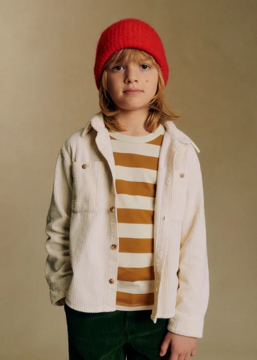 T-Shirt Léon - Ecru / Caramel — image 3