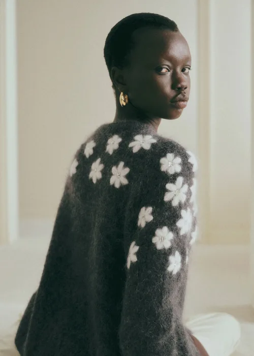 Gilet Andrew - Gris Anthracite / Strass — image 3