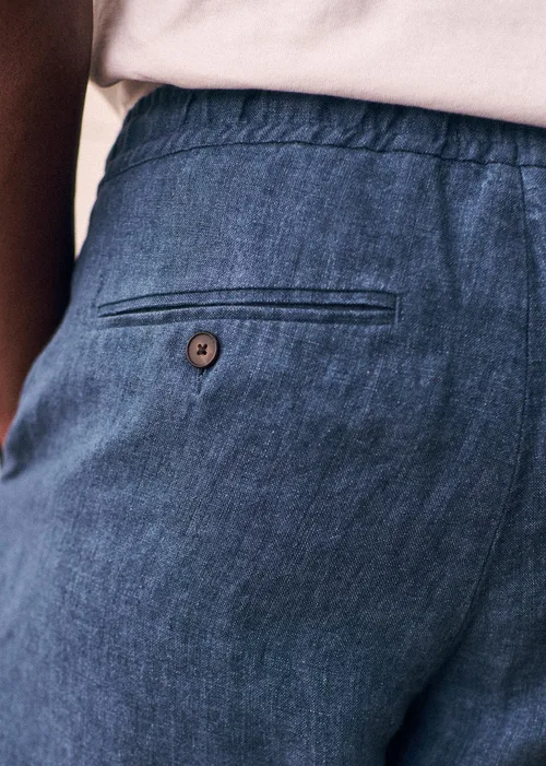 Pantalon Agnel - Bleu Chiné — image 3