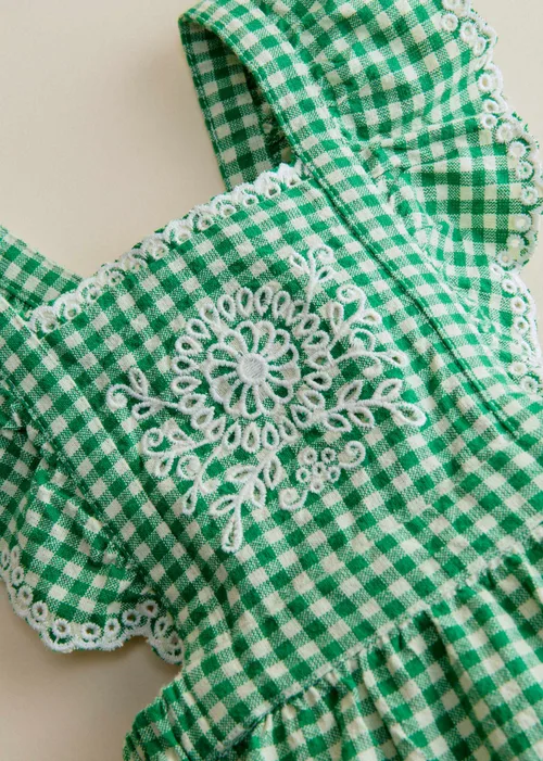 Robe Aurore - Vichy Vert — image 4