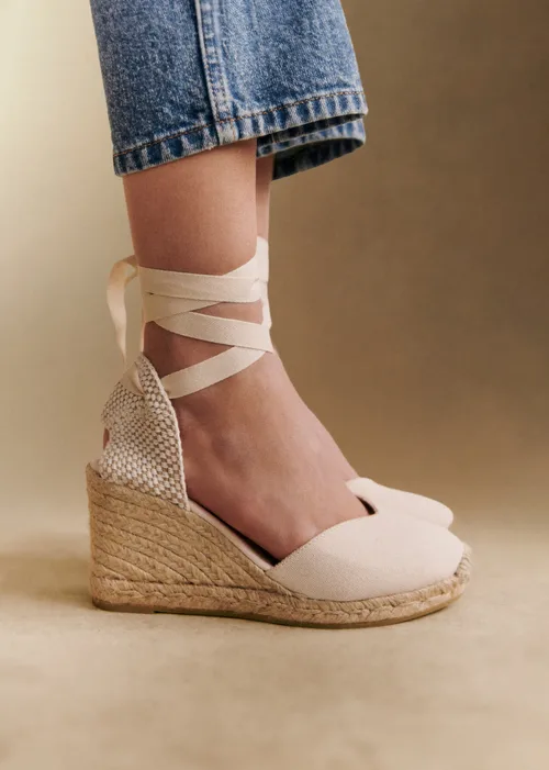 Espadrilles Diane - Ecru Toile — image 5