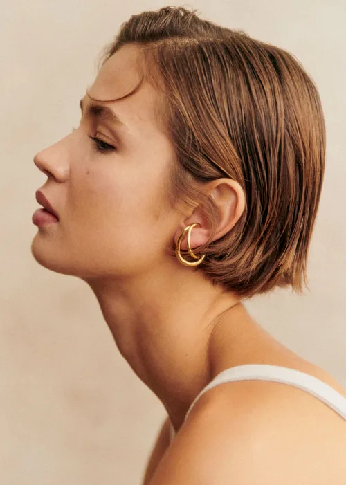 Anneaux Julie - Doré — image 5