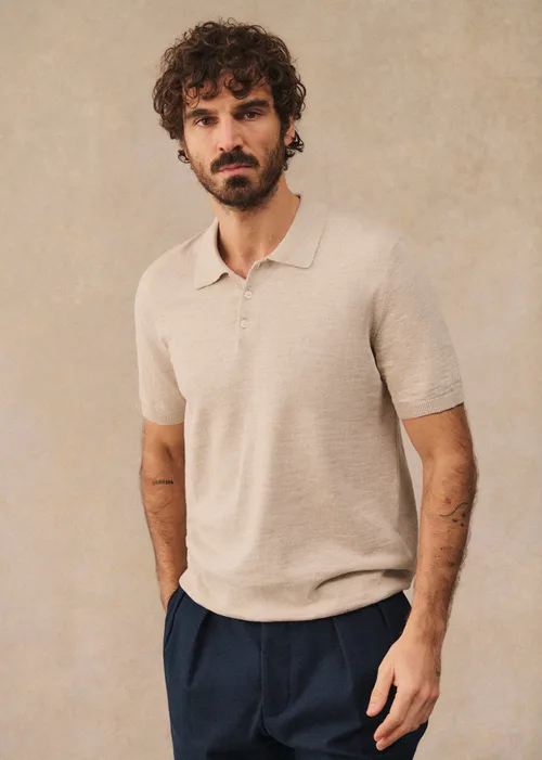 Polo Maille Joan - Écru — image 3