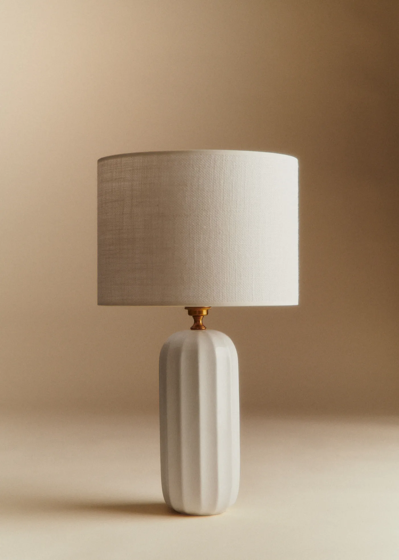 Lampe Traviata - écru - Abat-jour Dolce - Jute Écru