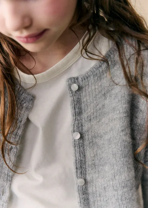 Gilet Gaspard - Gris Chiné Clair — image 3