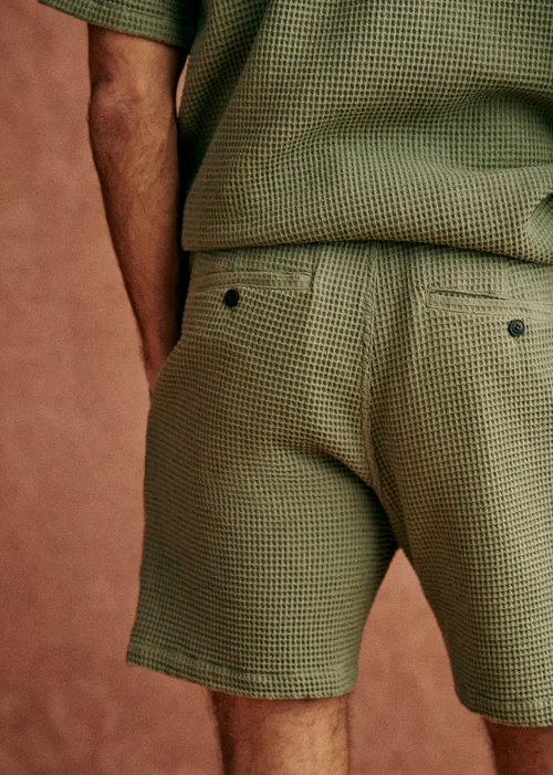 Short Priam Gaufré - Vert — image 3