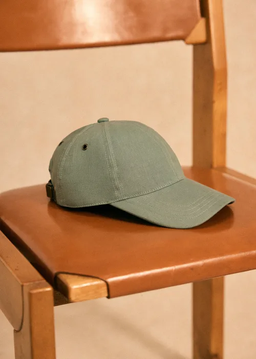 Casquette Chase Lin - Vert Argile — image 4