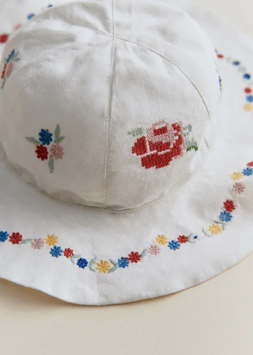 Chapeau Shilah - Broderie Placée Spring — image 3