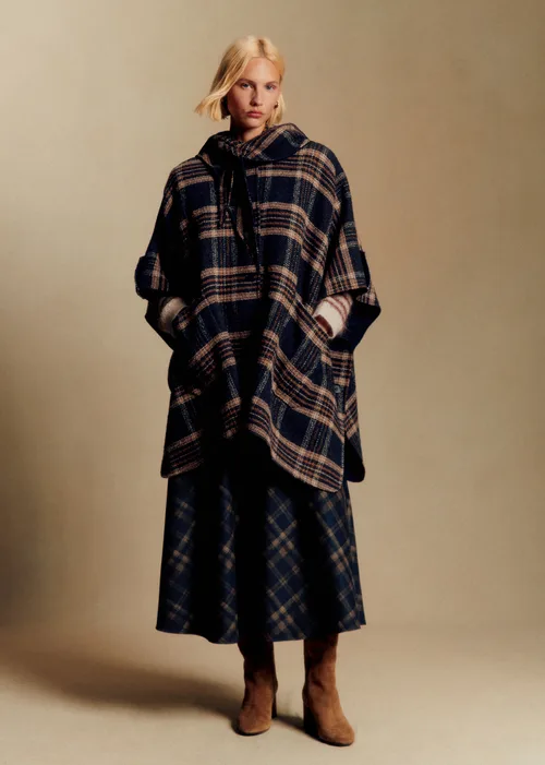 Manteau Gabriello - Bleu Ocre — image 3