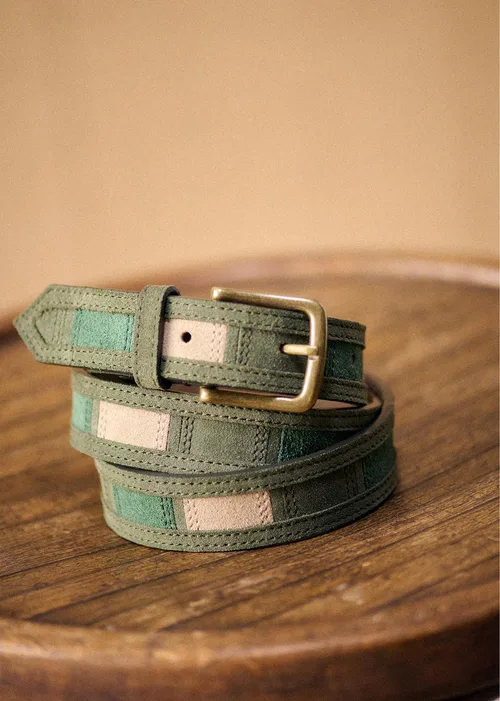 Ceinture Sidney Patchwork - Kaki / Vert / Beige — image 3