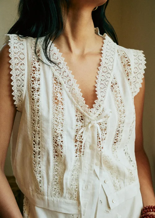 Blouse Loanne - Ecru — image 3