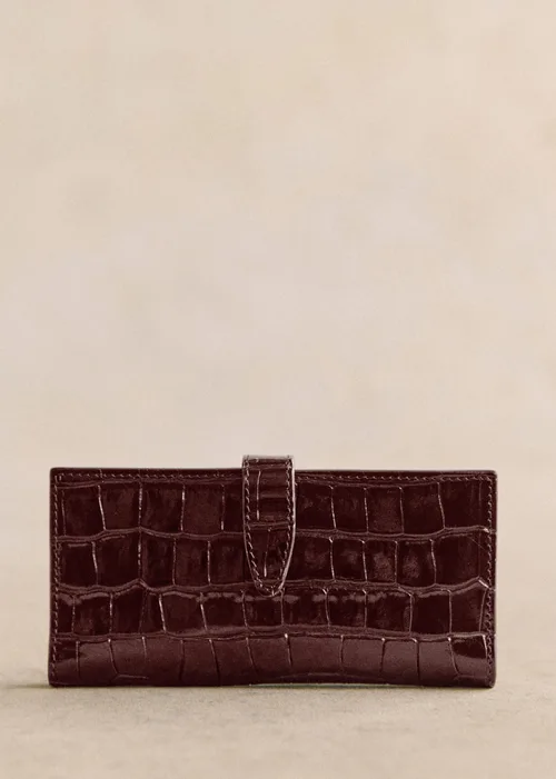 Portefeuille Gino - Brun Croco