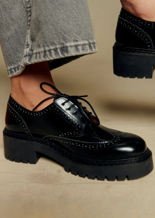 Derbies Jacob - Noir Glacé — image 5