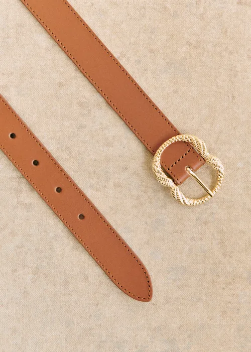 Ceinture Fine Artemis - Cuir Naturel Héritage — image 4