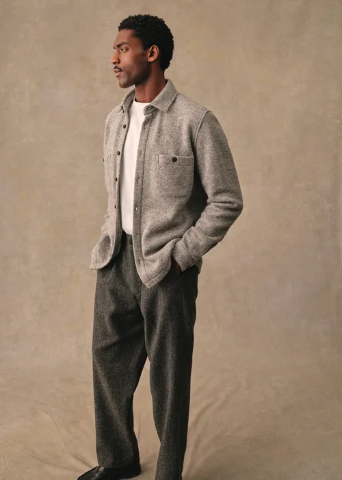 Surchemise Claggan - Gris Chiné — image 7