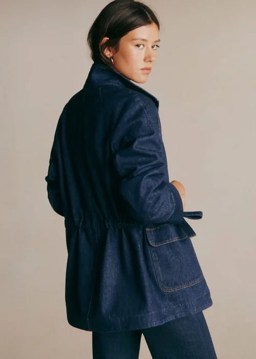 Veste Manolia - Bleu Denim Foncé — image 5