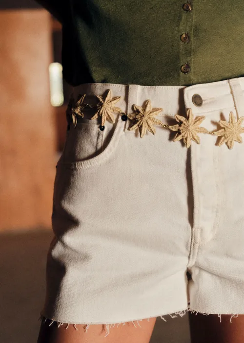 Ceinture Marie - Raphia Naturel — image 3