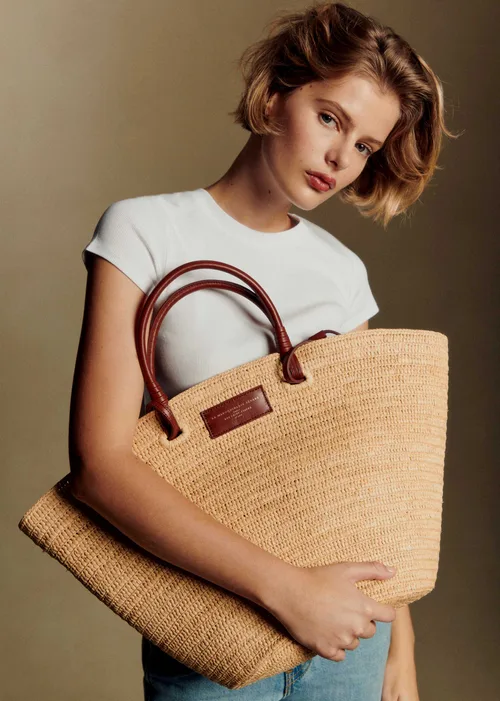 Panier Maxi Justine - Raphia Naturel — image 5