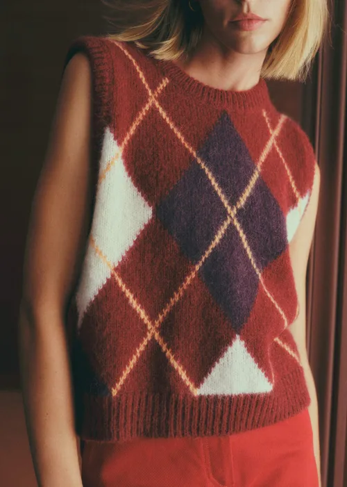 Pull Philly - Grenat Écru — image 3