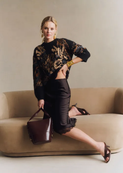 Pull Irina - Multico Noir — image 4