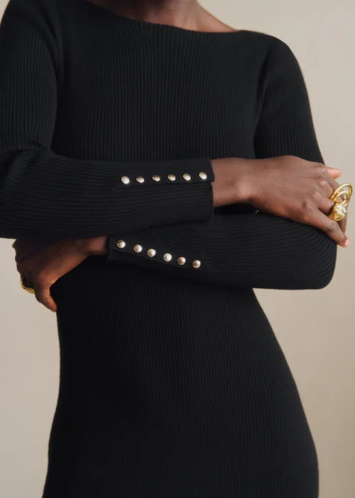 Robe Vivianne - Noir Doré — image 3
