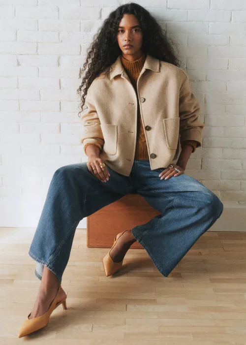 Veste Mia - Chevron Taupe — image 3